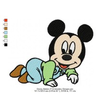 Disney Babies 21 Embroidery Designs
